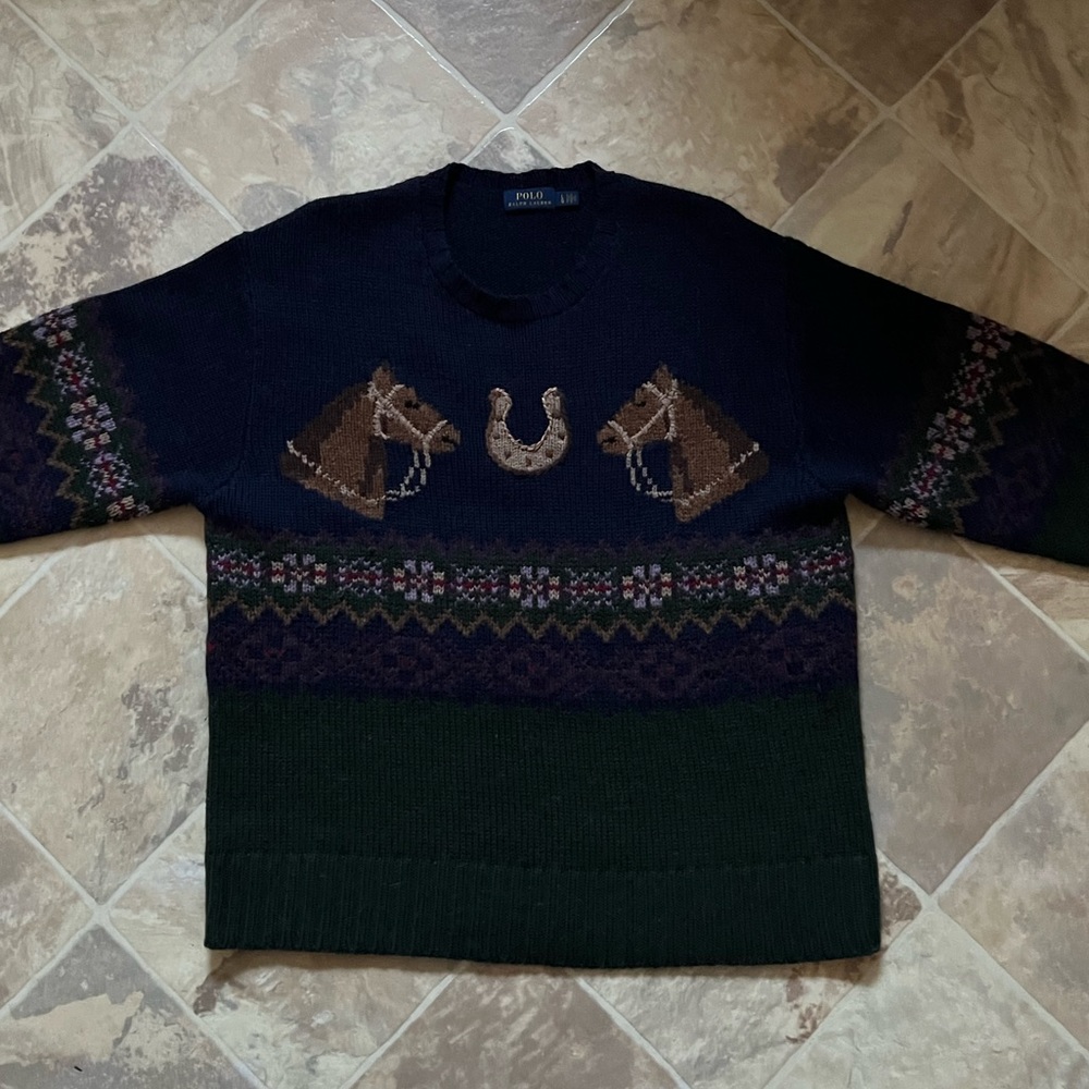 Ralph Lauren Equestrian Sweater π - Picture 9 of 16